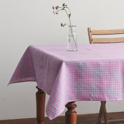 Linen Table Cloth: Colette 130x130