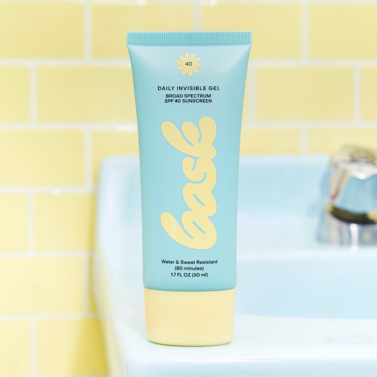 Bask SPF 40 Daily Gel Face Sunscreen