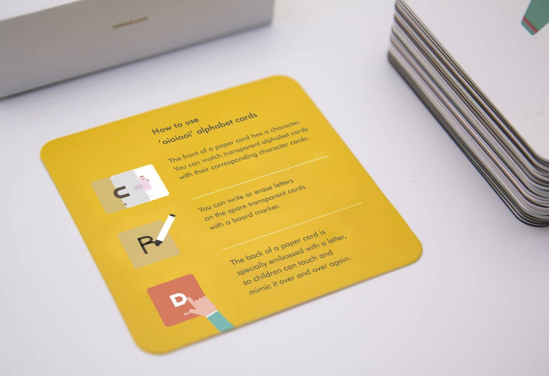 Oioiooi Alphabet Cards