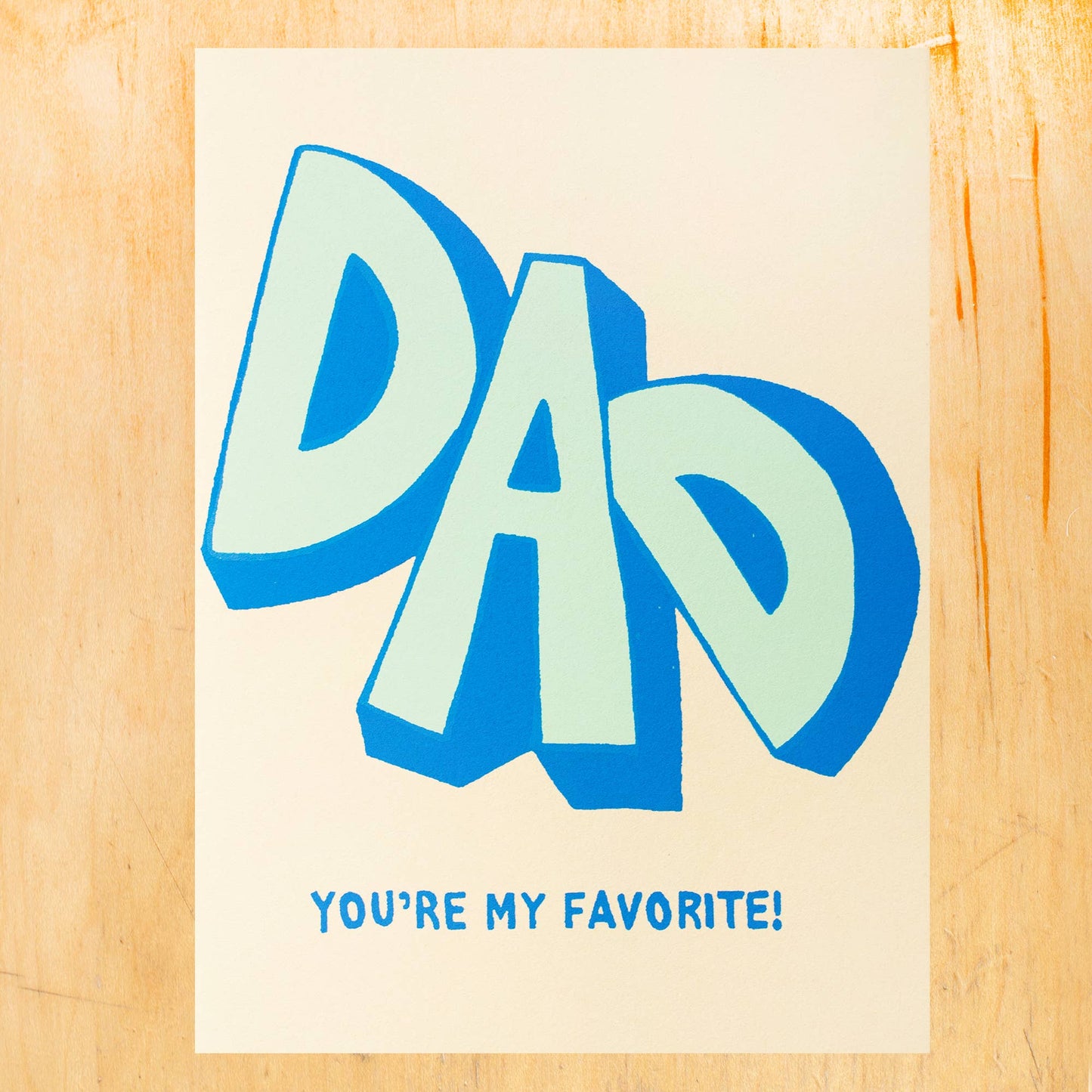 DAD FAVORITE Card