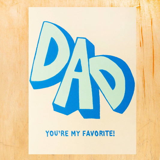 DAD FAVORITE Card