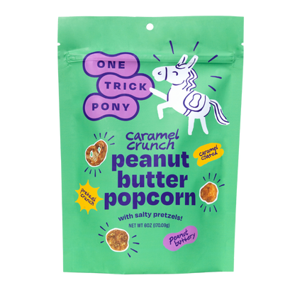 Caramel Crunch Peanut Butter Popcorn