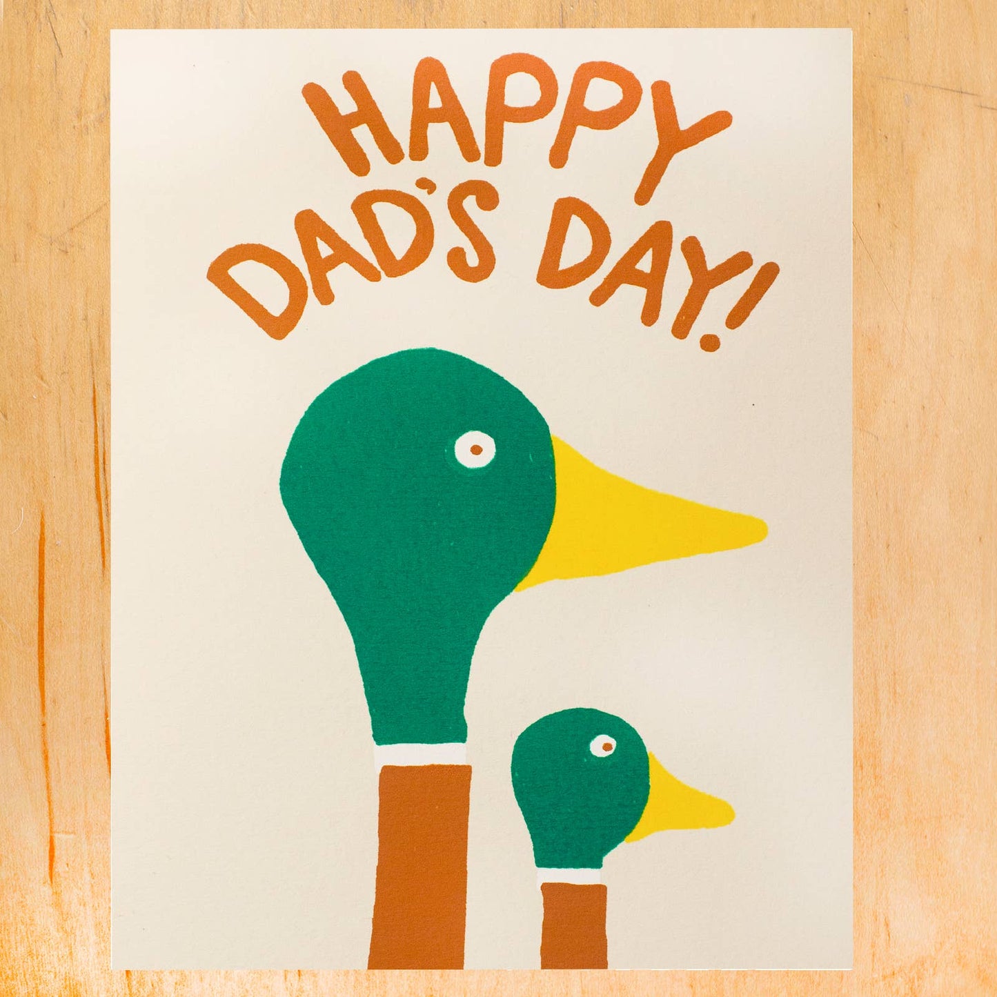 Father's Day Duck Card