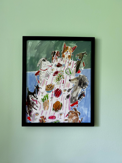 Dog Party Print