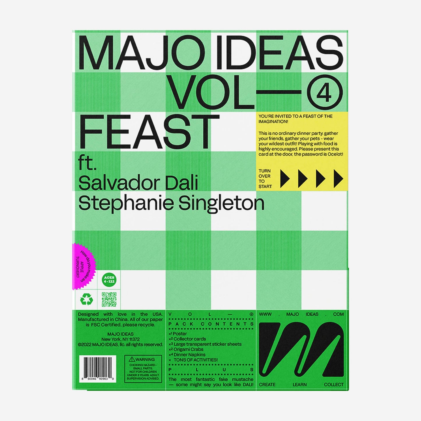 FEAST Sticker Based Art Pack