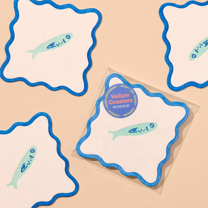Crudite Coasters - Sardine
