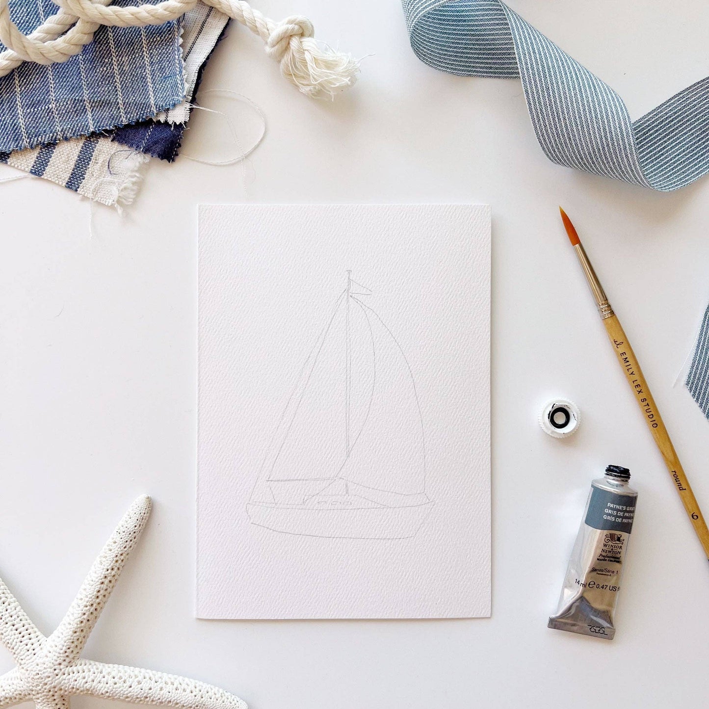 Seaside Watercolor Notecards