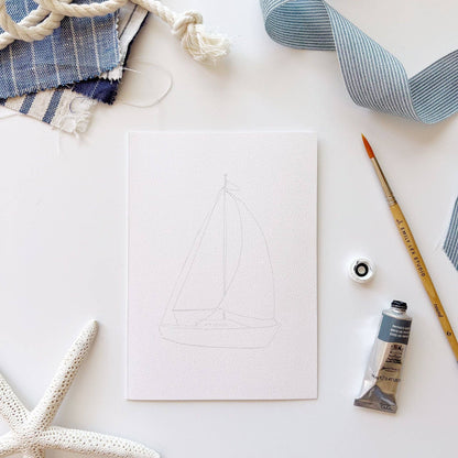 Seaside Watercolor Notecards