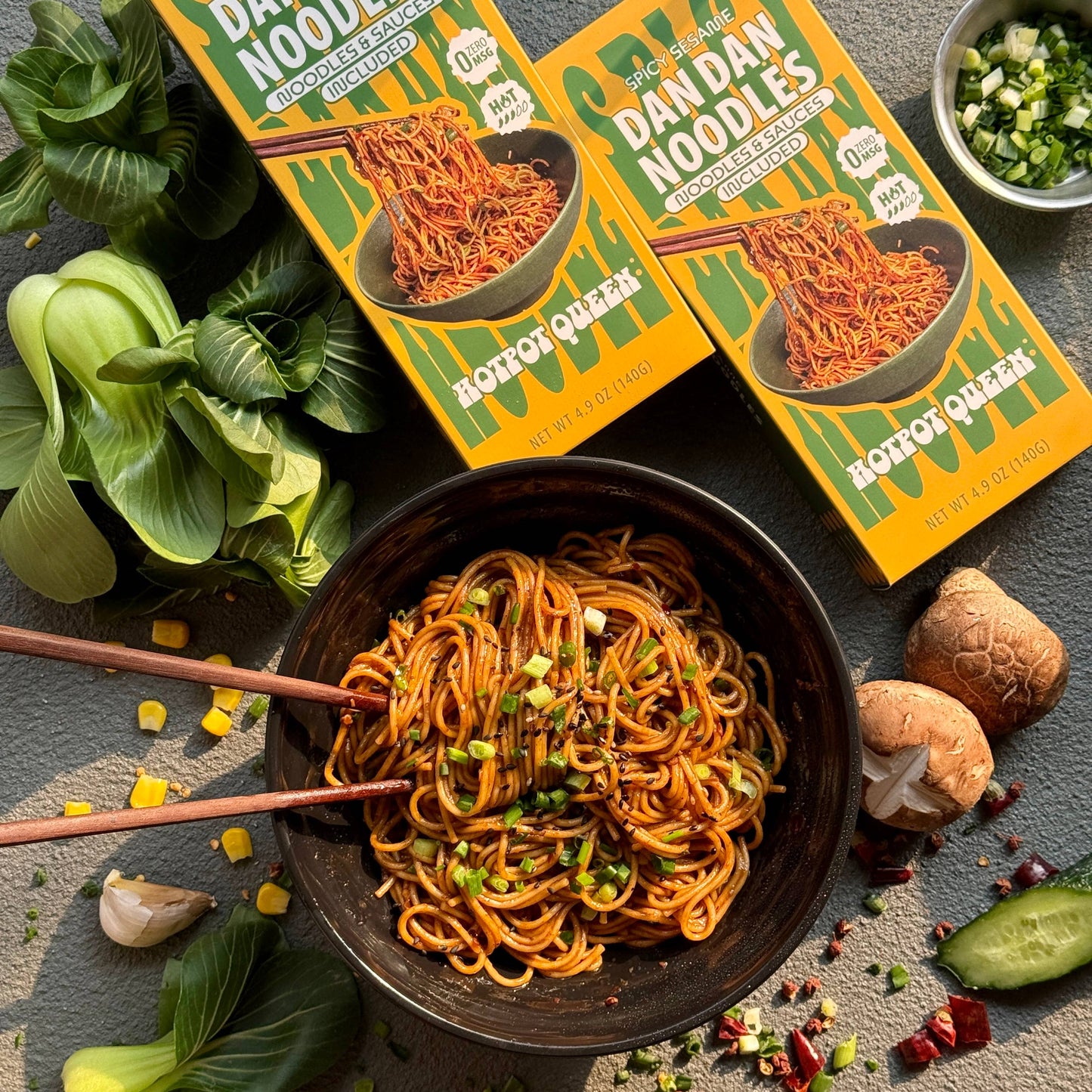 Spicy Sesame Dan Dan Noodles