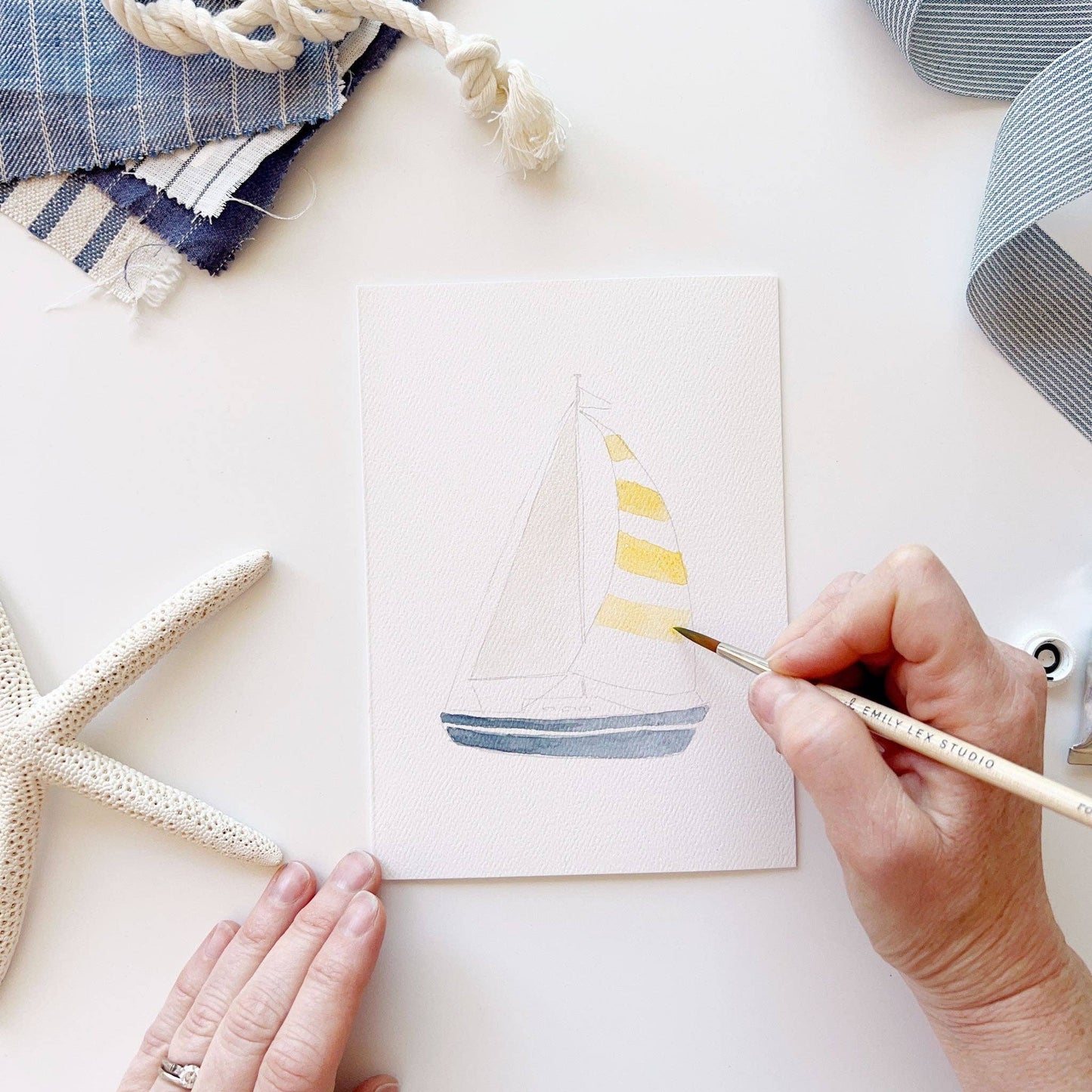 Seaside Watercolor Notecards