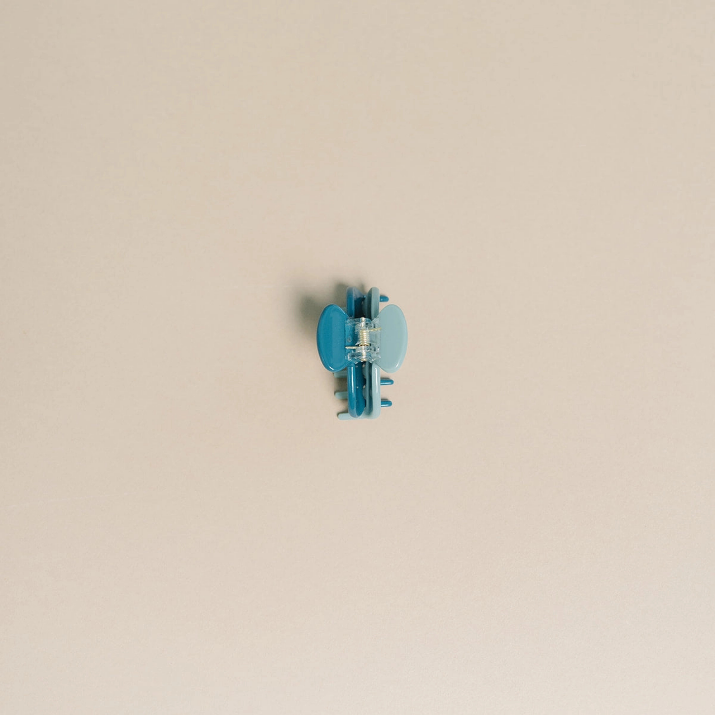 Two Tone Turquoise Hair Claw Clip | 2" Small