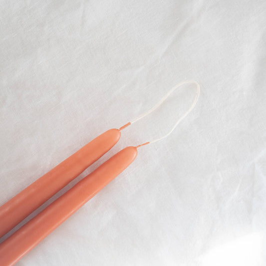 Taper Candles - Terracotta