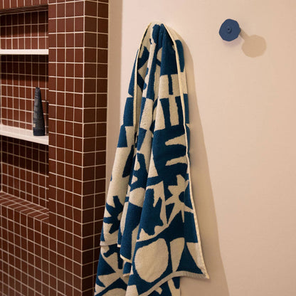 Upton Bath Towel - Navy | Upton x Slowtide