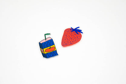Juice Box Recycled Acrylic Fridge Magnet