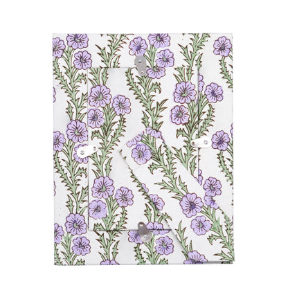 Purple Forget-Me-Not Picture Frame