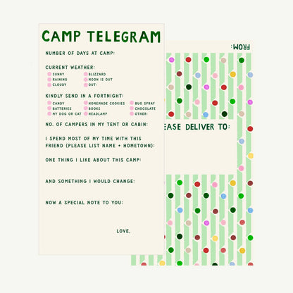 Notes from Camp Stationery Kit
