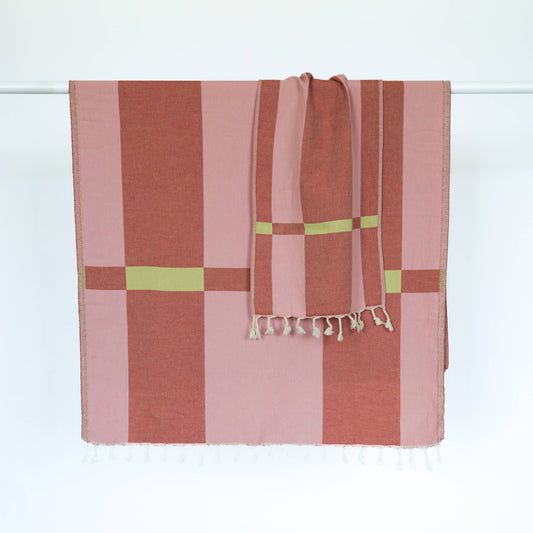 FENCE TURKISH TOWEL: ROSE