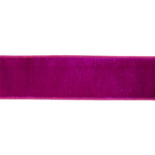 2 1/2" Wired Premium Velvet Ribbon | 5 Yard Roll