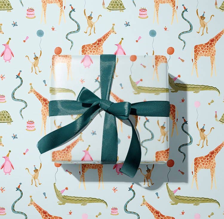 Party Animal Wrapping Paper