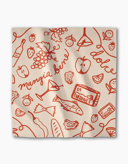 Summer Air Dinner Napkins S/6