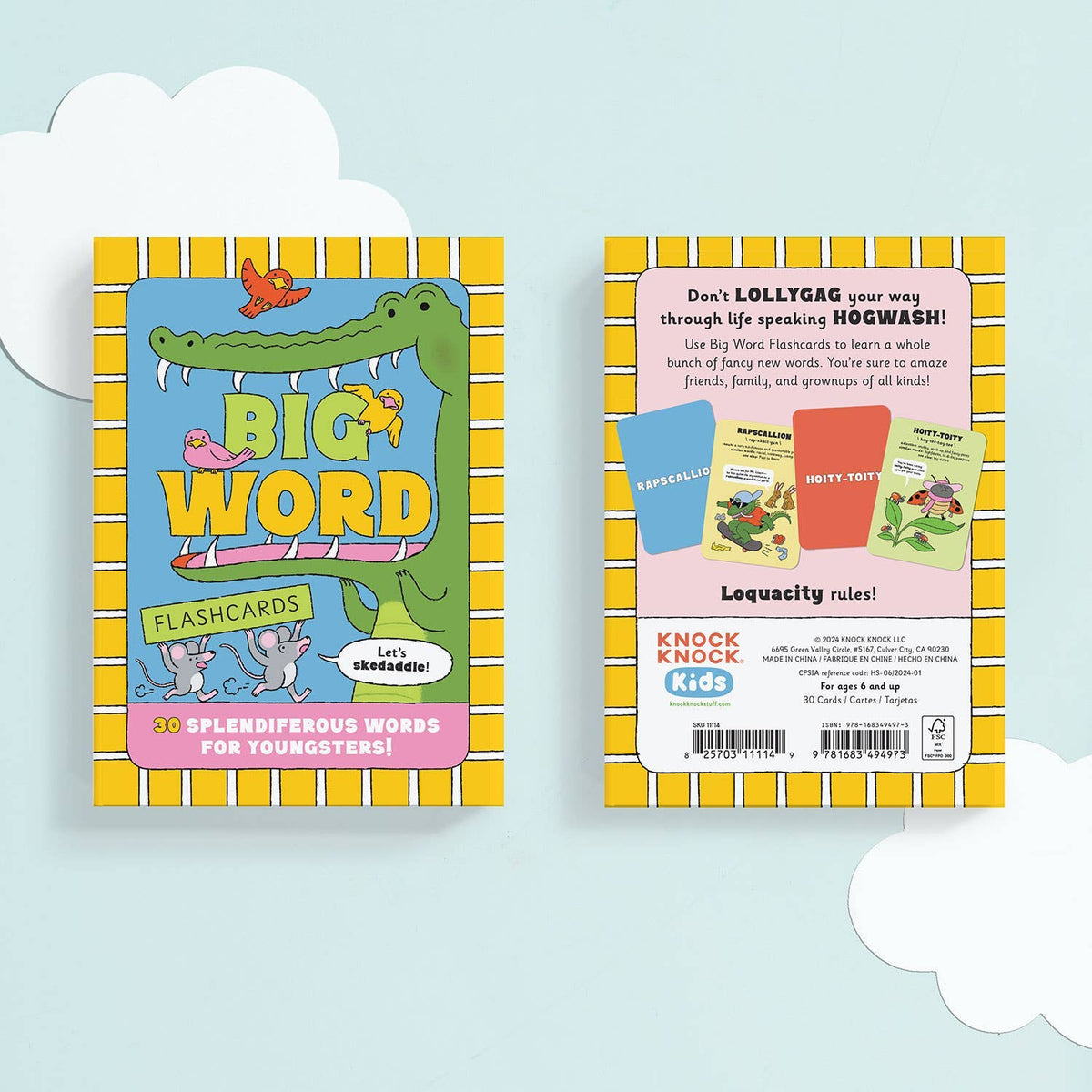 Knock Knock Kids: Big Word Flashcards