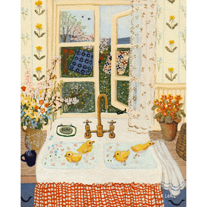 Forget-Me-Not Spring Art Print