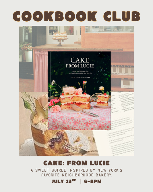 July 23rd | Windie's Cookbook Club: Cake From Lucie