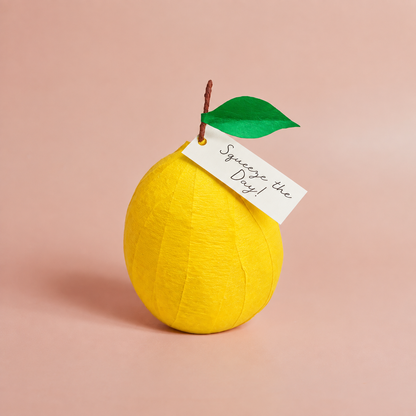 Lemon Mini Surprise Ball - "Squeeze the Day"