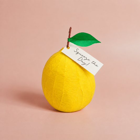 Lemon Mini Surprise Ball - "Squeeze the Day"