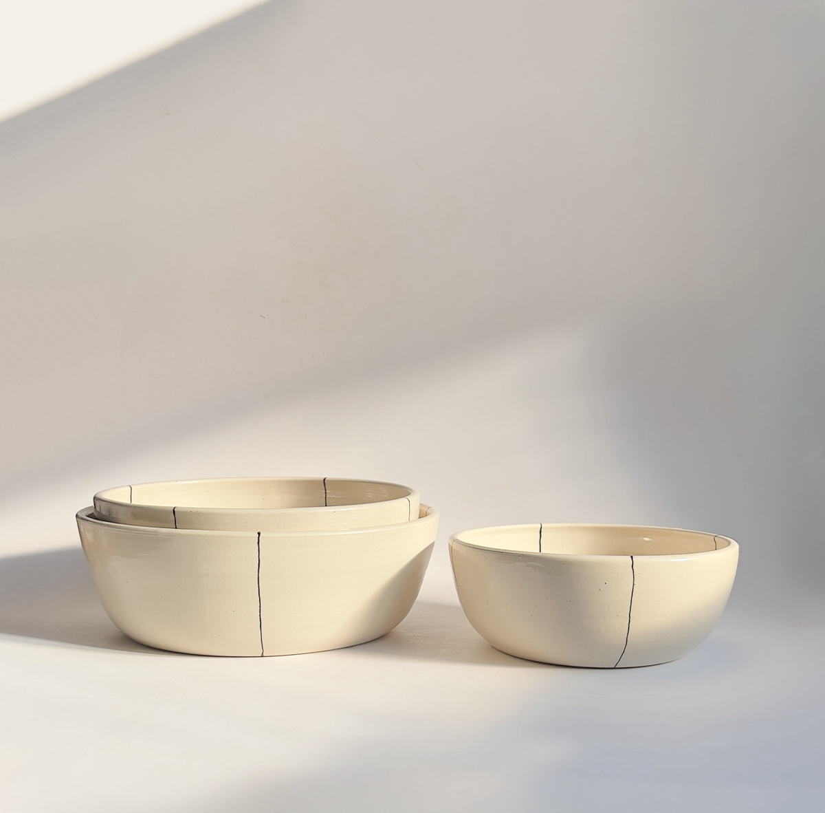 Ahmee ceramics Nesting Bowl