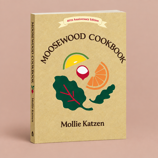 Paperback version of the Moosewood Cookbook photo
