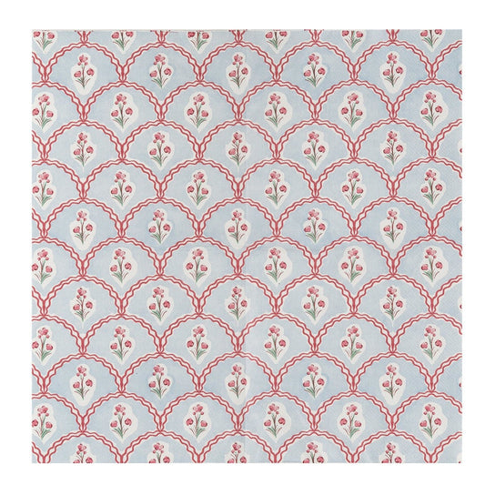 Floral Paper Napkins - S/50