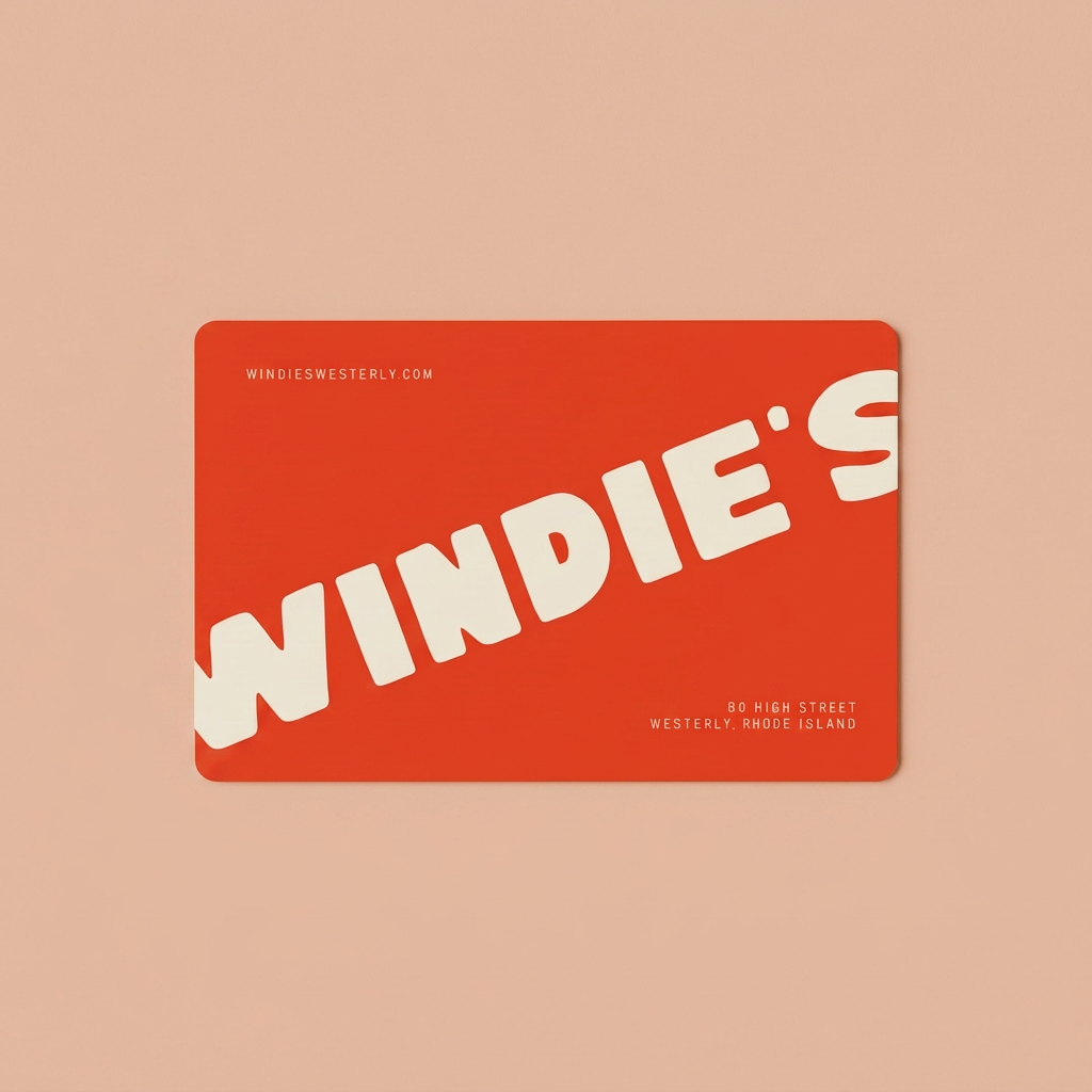 Second gift card with shadow-free background
