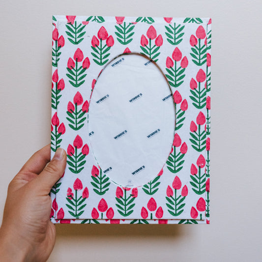 Blockprint Picture Frame